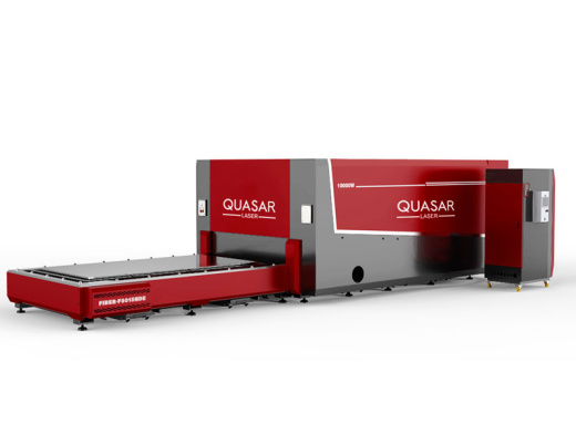 Лазерный станок Quasar F3015HDE-III 1,5 кВт с ограждением и сменным столом